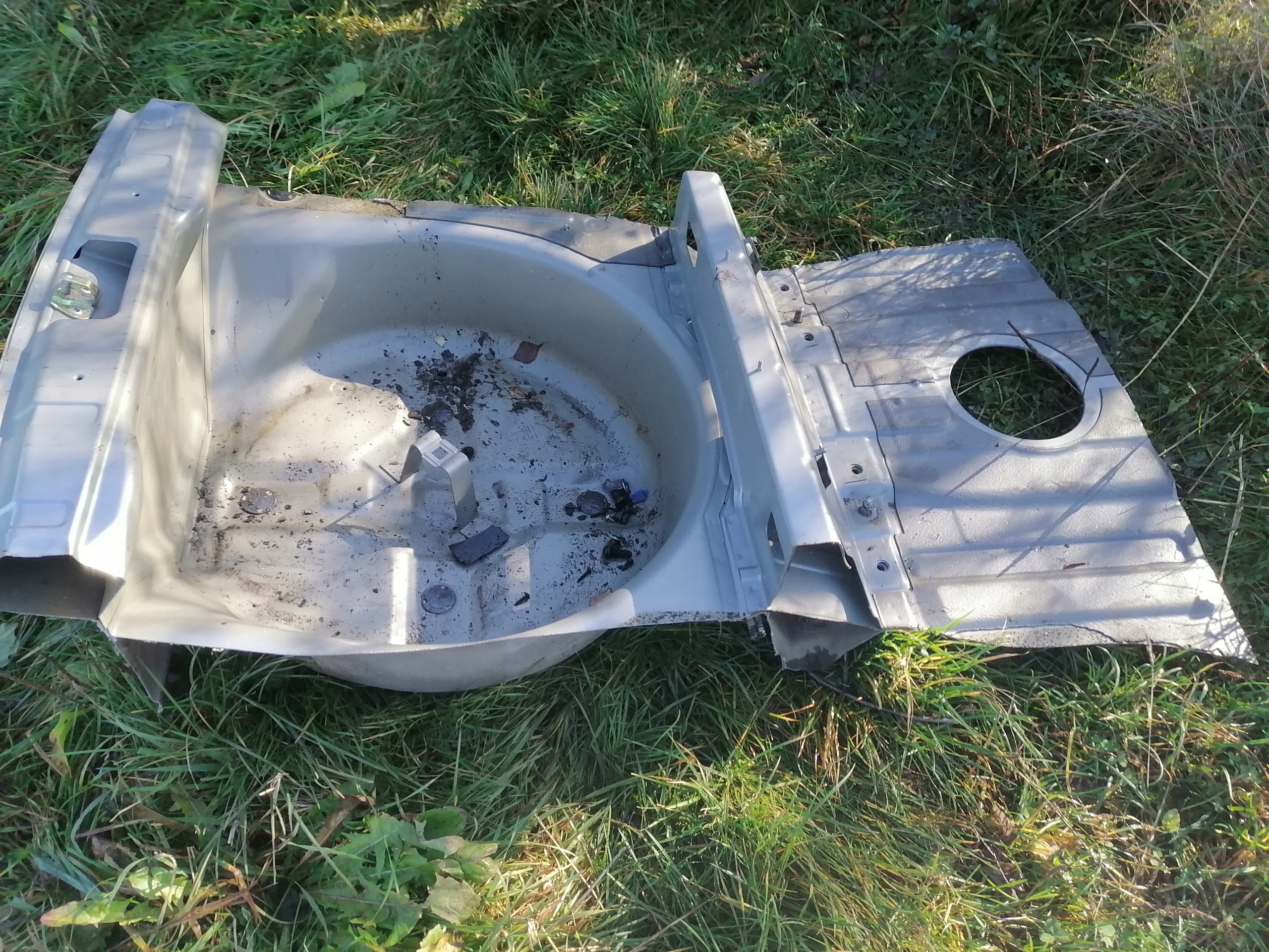 sump rear part quarter Opel meriva a Z163