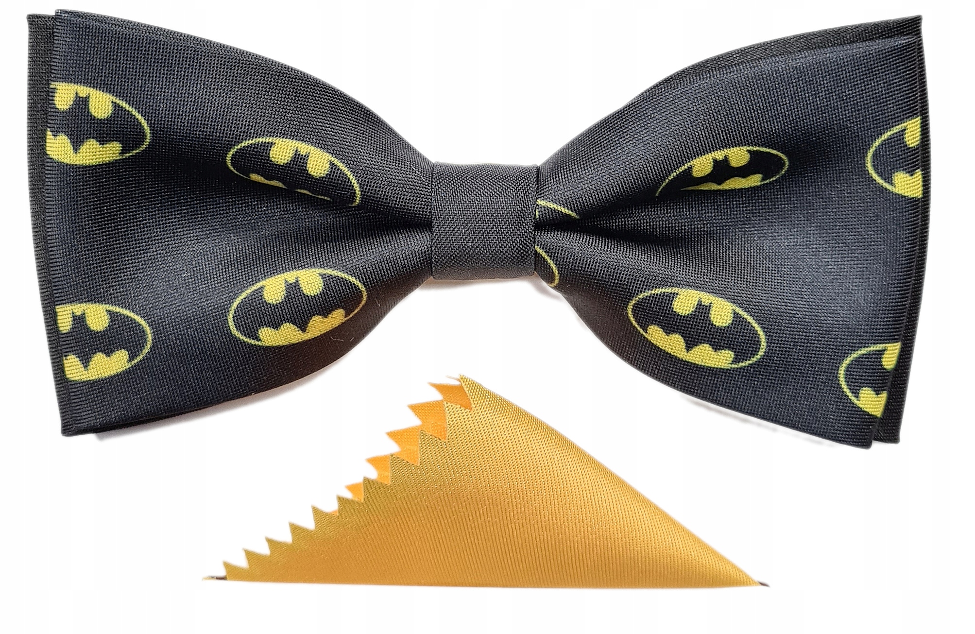 

Mucha Muszka Czarna Batman Z Poszetka Na Prezent