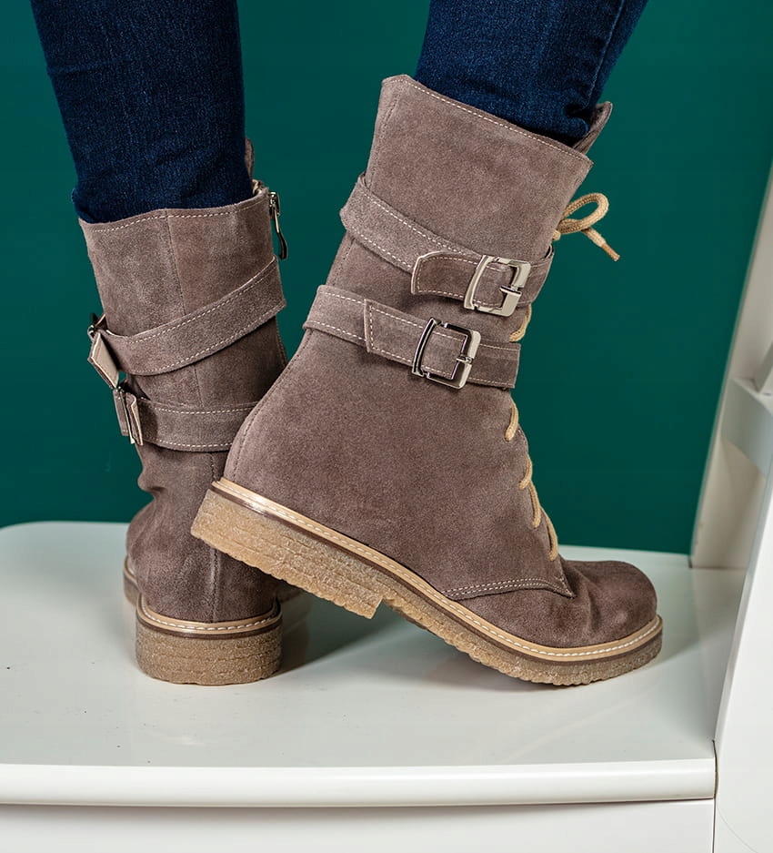 Dámské kotníkové boty Higo 1831 Béžová 39