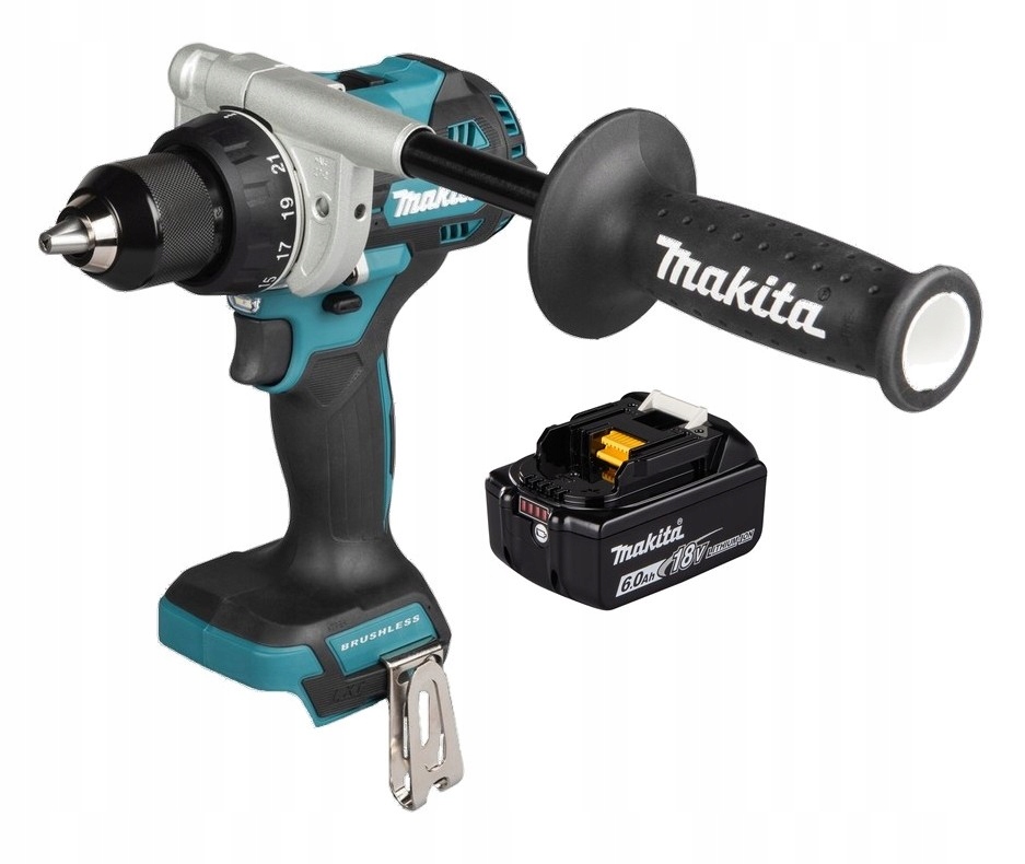 Makita Akumulatorowa Wiertarko Wkrętarka Bl Lxt 18V 1x6Ah BL1860B DDF492Z