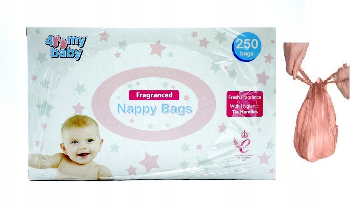 Woreczki na pieluchy Fresh Nappy Zapach 250szt UK