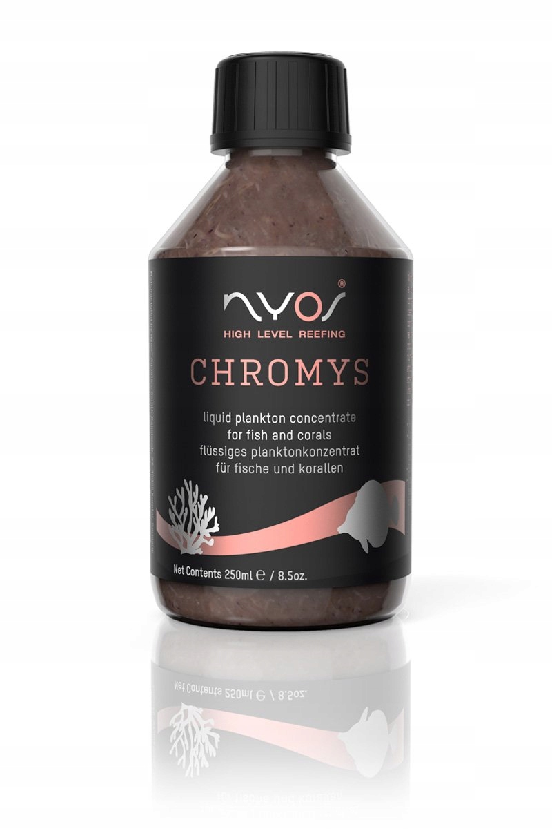 Nyos Chromys 250ML Krmivo Plyn Fytoplankton Pro Ryby A Korály