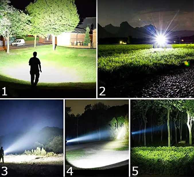 MOCNA LATARKA NEXOO TAKTYCZNA 10000 LUMENÓW USB EAN (GTIN) 6911678220888