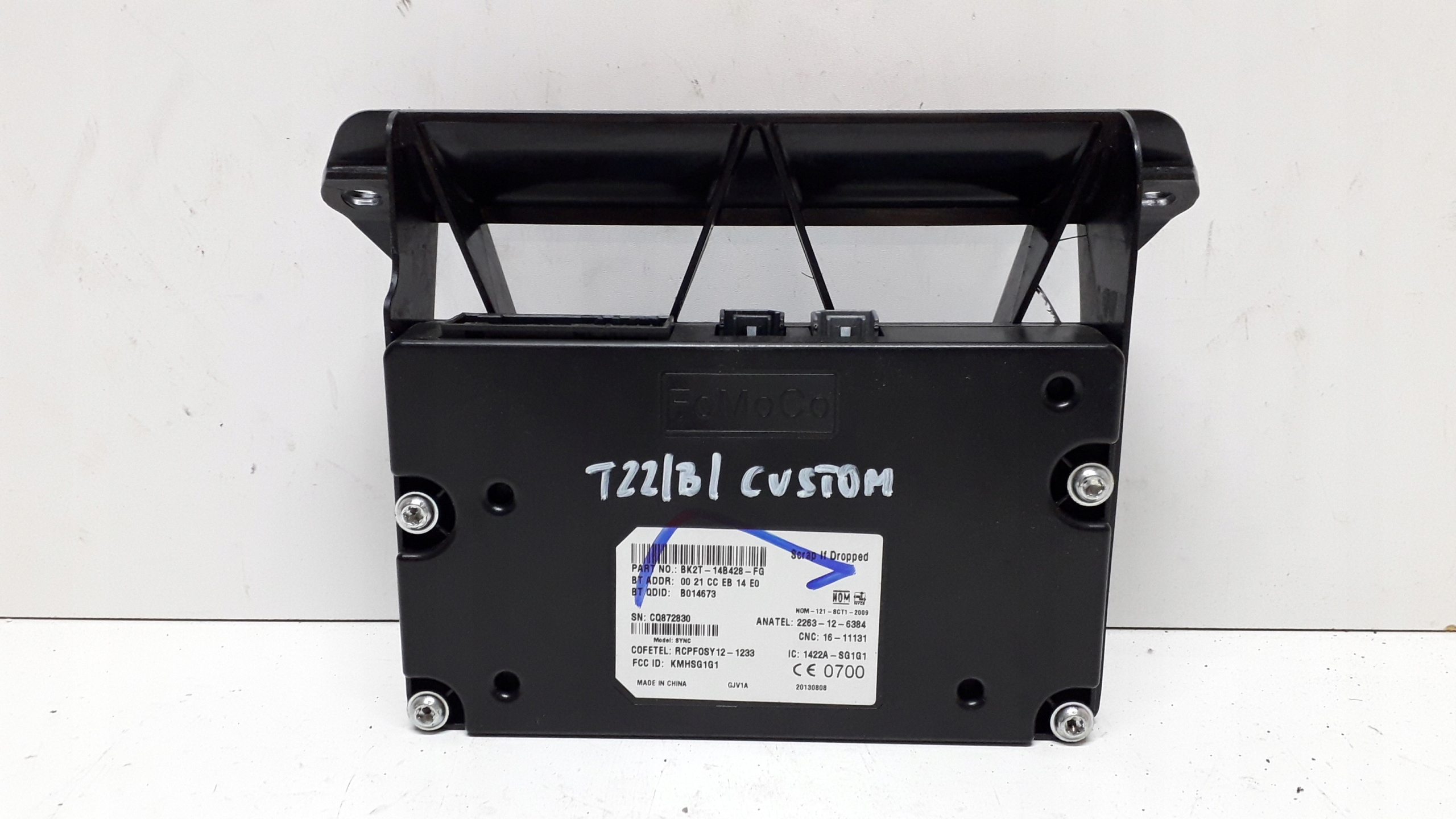 FORD TRANSIT CUSTOM MODUŁ KOMPUTER BK2T-14B428-FG