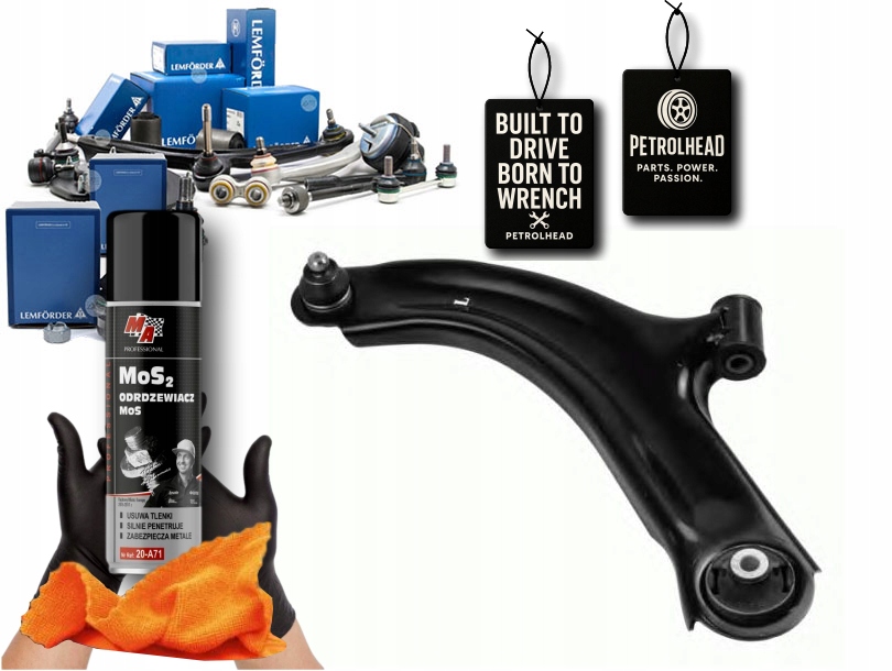 Rameno Nissan Přední Micra Note 03- Le Lemforder #Petrolhead Pro+ Kit1