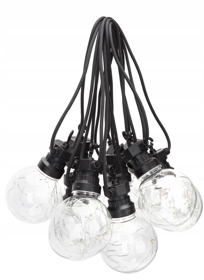 

Lampki Led ogrodowe, dekoracyjne girlanda 8m