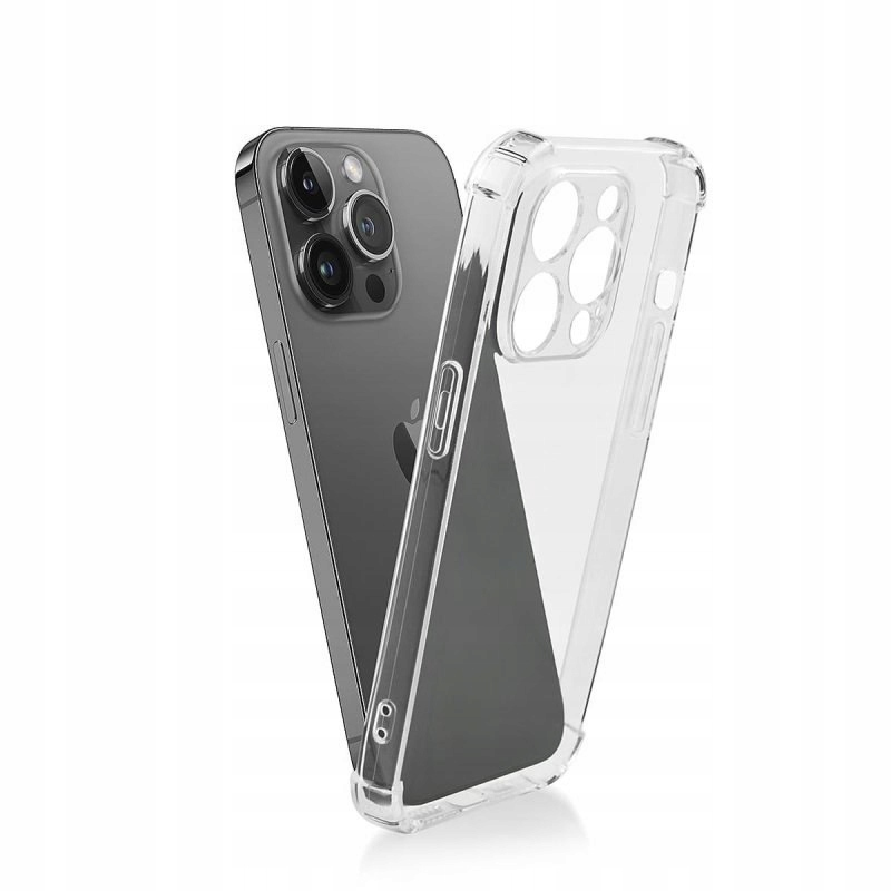 Etui Anti Shock do Xiaomi Redmi Note 13 Pro 4G fine hole przezroczysty
