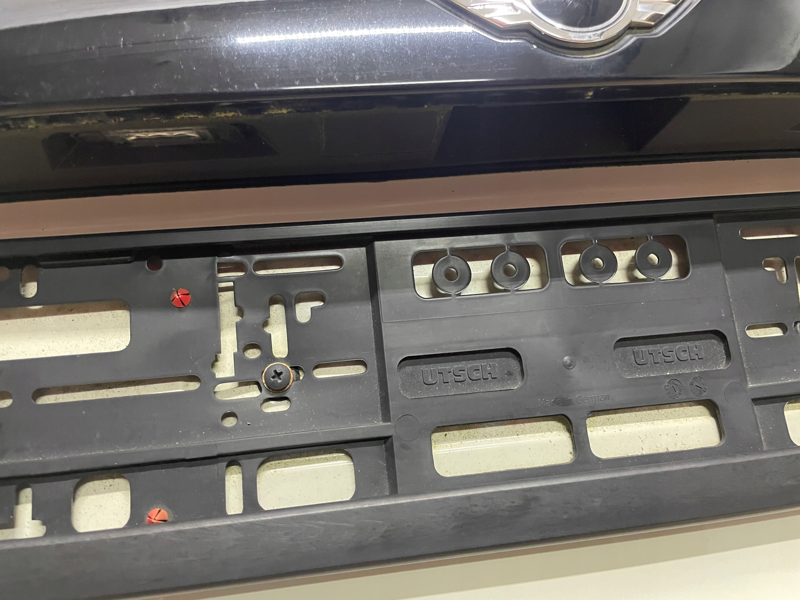 trunk door boot BURTA upholstery hinges MINI F57 colour 850 IDEAL