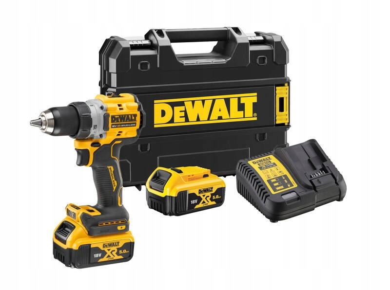Wiertarko-wkrętarka Akumulatorowa 18V 90Nm 2x5Ah 2-biegi DeWALT DCD800P2T