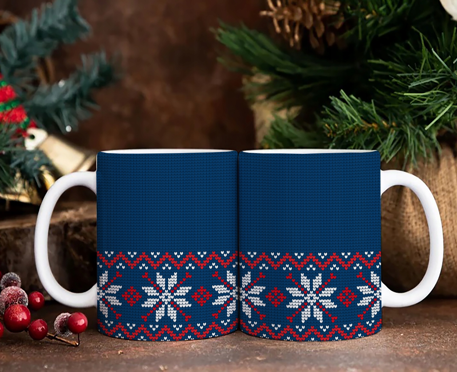 PREZENT ŚWIĄTECZNY ZESTAW KUBKÓW W SKRZYNCE KUBKI Kod producenta KUBECZKI ŚWIĄTECZNE POD CHOINKĘ