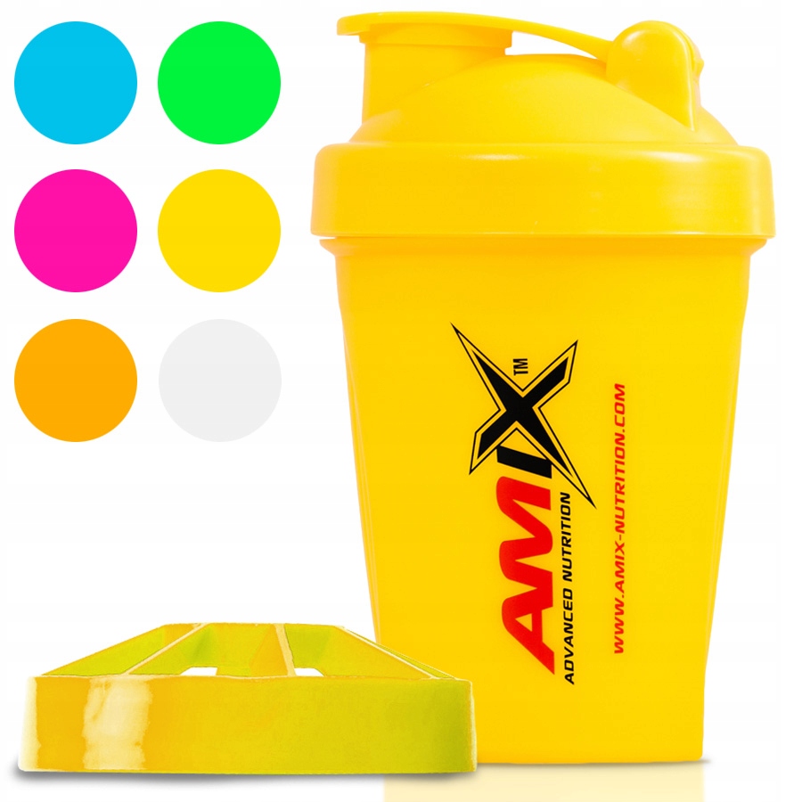 

Mini Shaker Amix 400ml Żółty Szczelny!