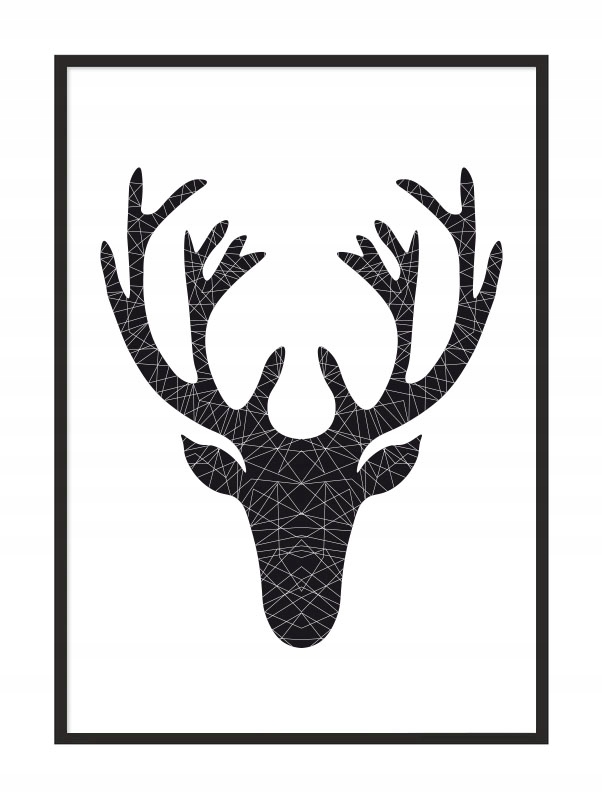 

Obraz Plakat W Ramie 53x73 cm Jeleń P985