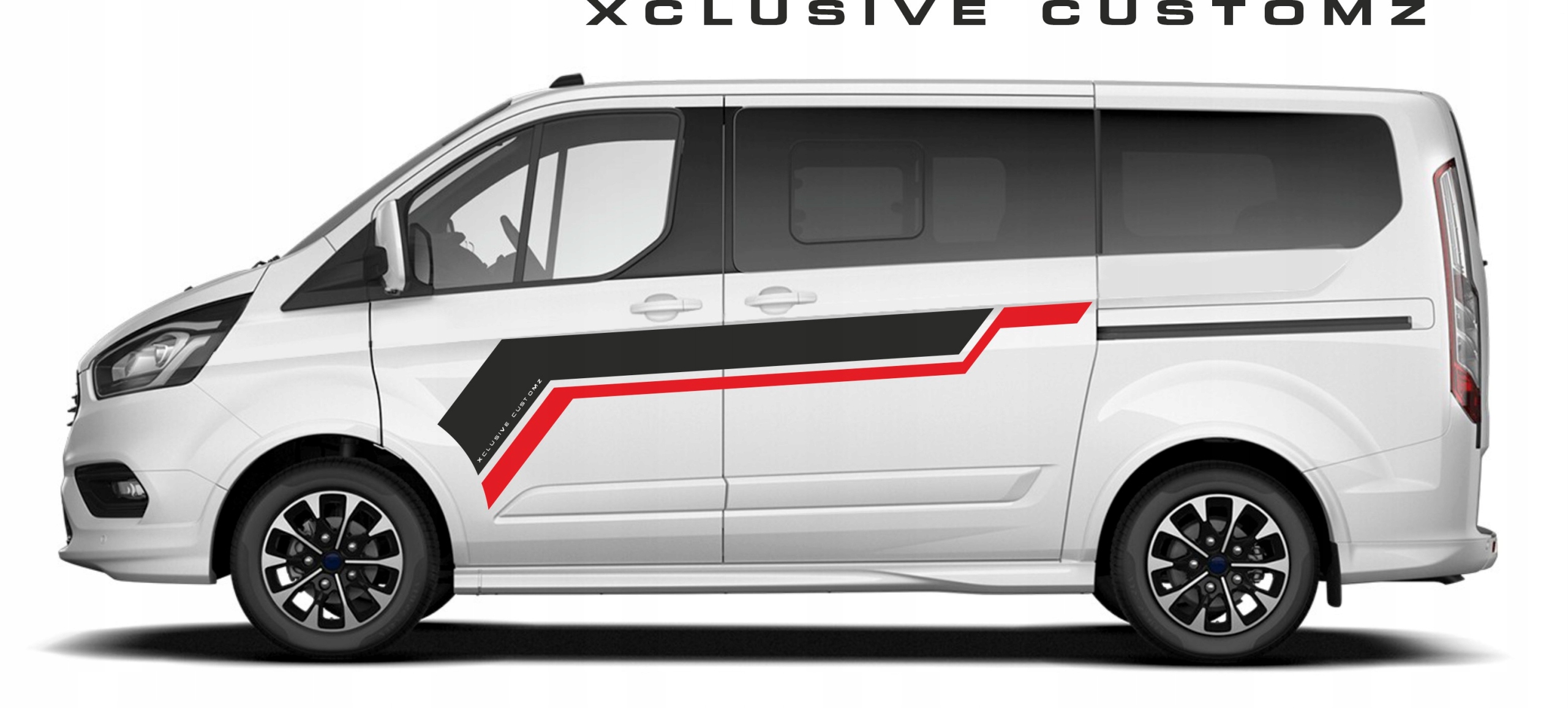 Naklejki Ford Transit Custom - Xclusive Customz 02