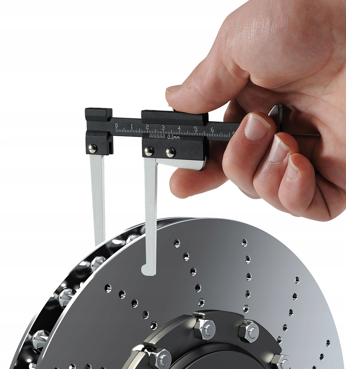 SUWMIARKA DO POMIARU GRUBOŚCI TARCZ HAMULCOWYCH