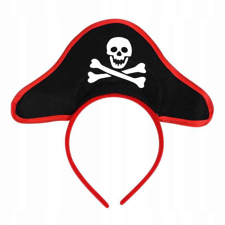 OPASKA KAPELUSZ STRÓJ PIRATKA PIRAT