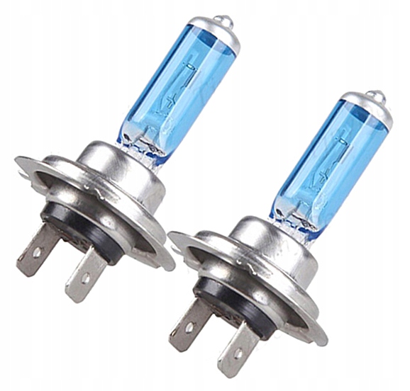 

White R7O34 H7 12V 55W Białe Światło Żarówki
