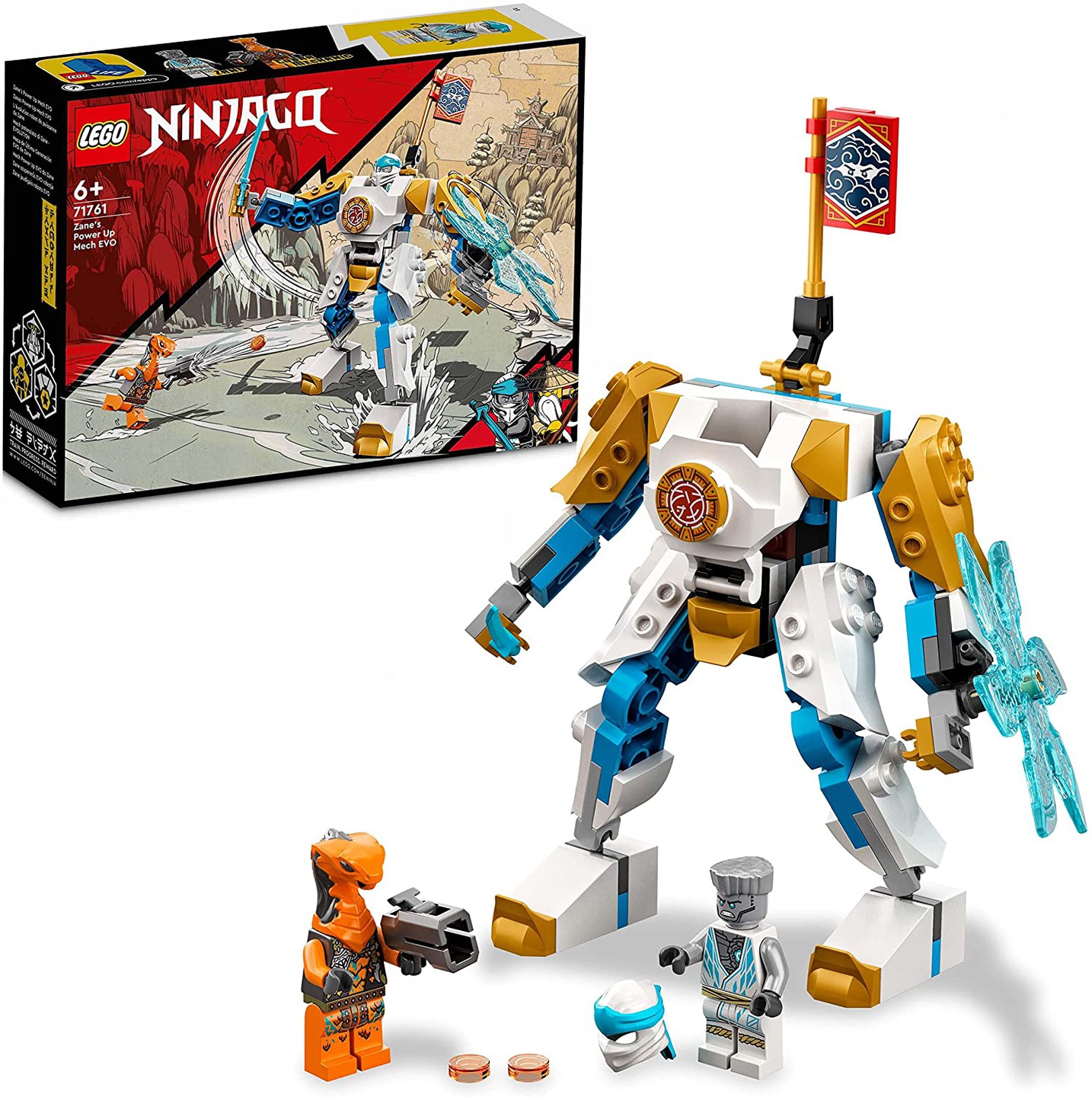 

Lego Ninja Go 71761 Klocki Ninja Energetyczny Mech