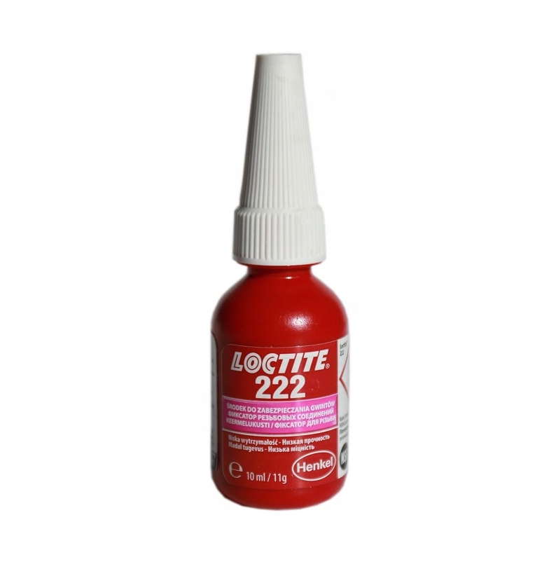 

Loctite 222 Klej do gwintów łatwo demontowalny 10m