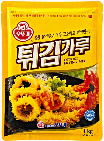 

Koreańska tempura, miks do smażenia 1kg Ottogi