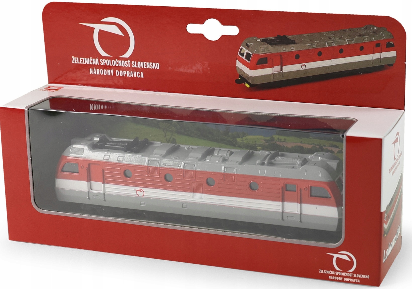 Словацкий метро трамвай поезд локомотив 16см