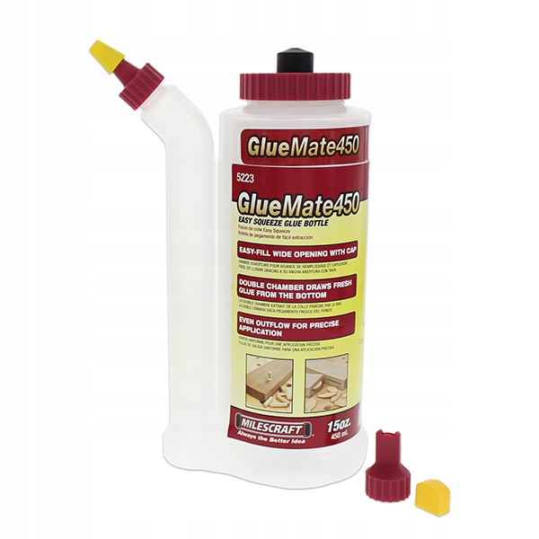 

GlueMate450 Butelka Do Kleju Milescraft poj.450ml