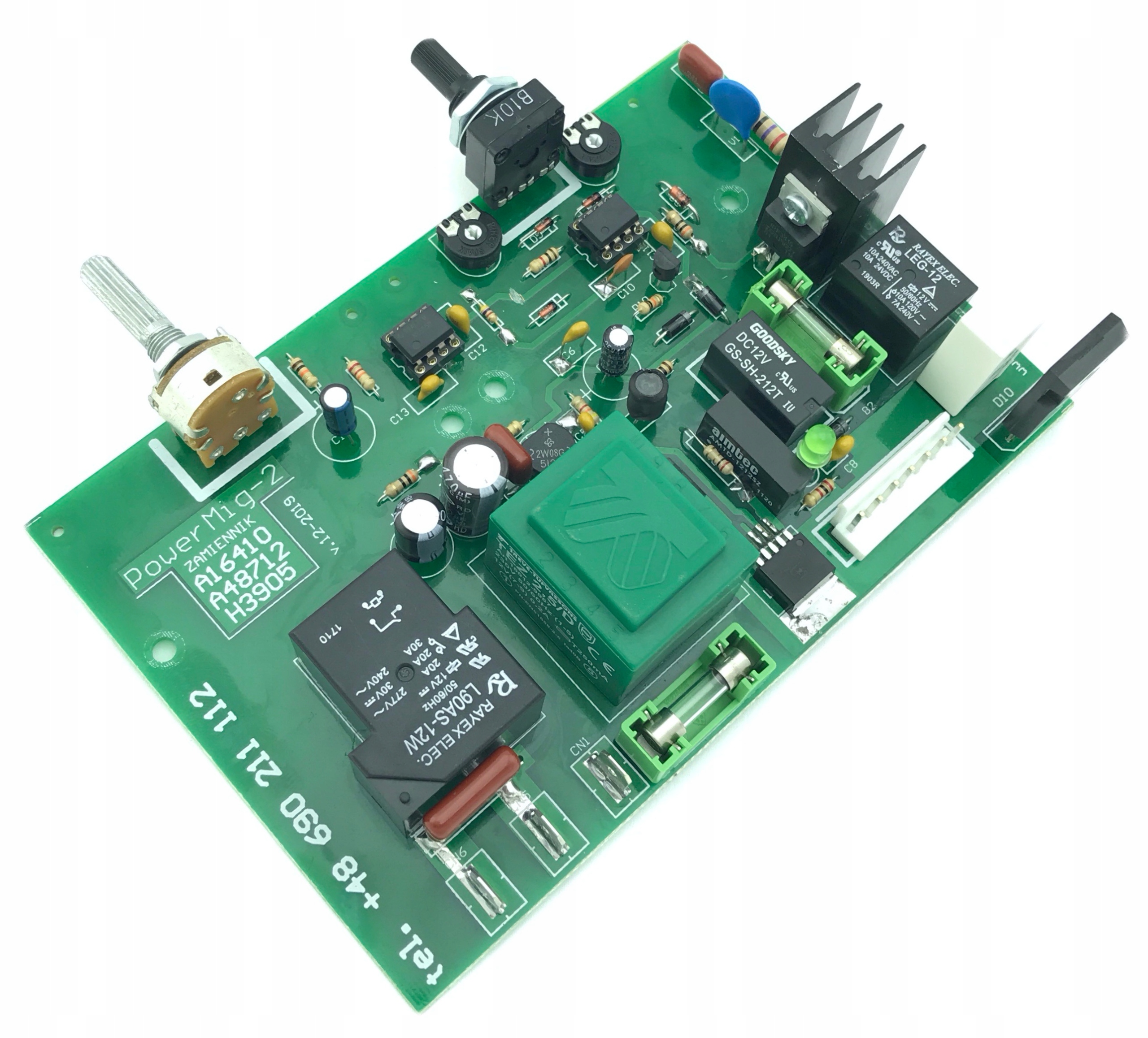 Płyta migomatu PowerMat 220 230 PULS JQX-29F-A Rodzaj inny