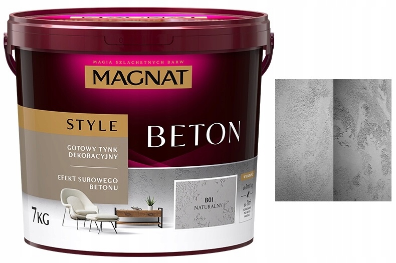 Magnat Style Beton Architektoniczny Naturalny B01 7KG