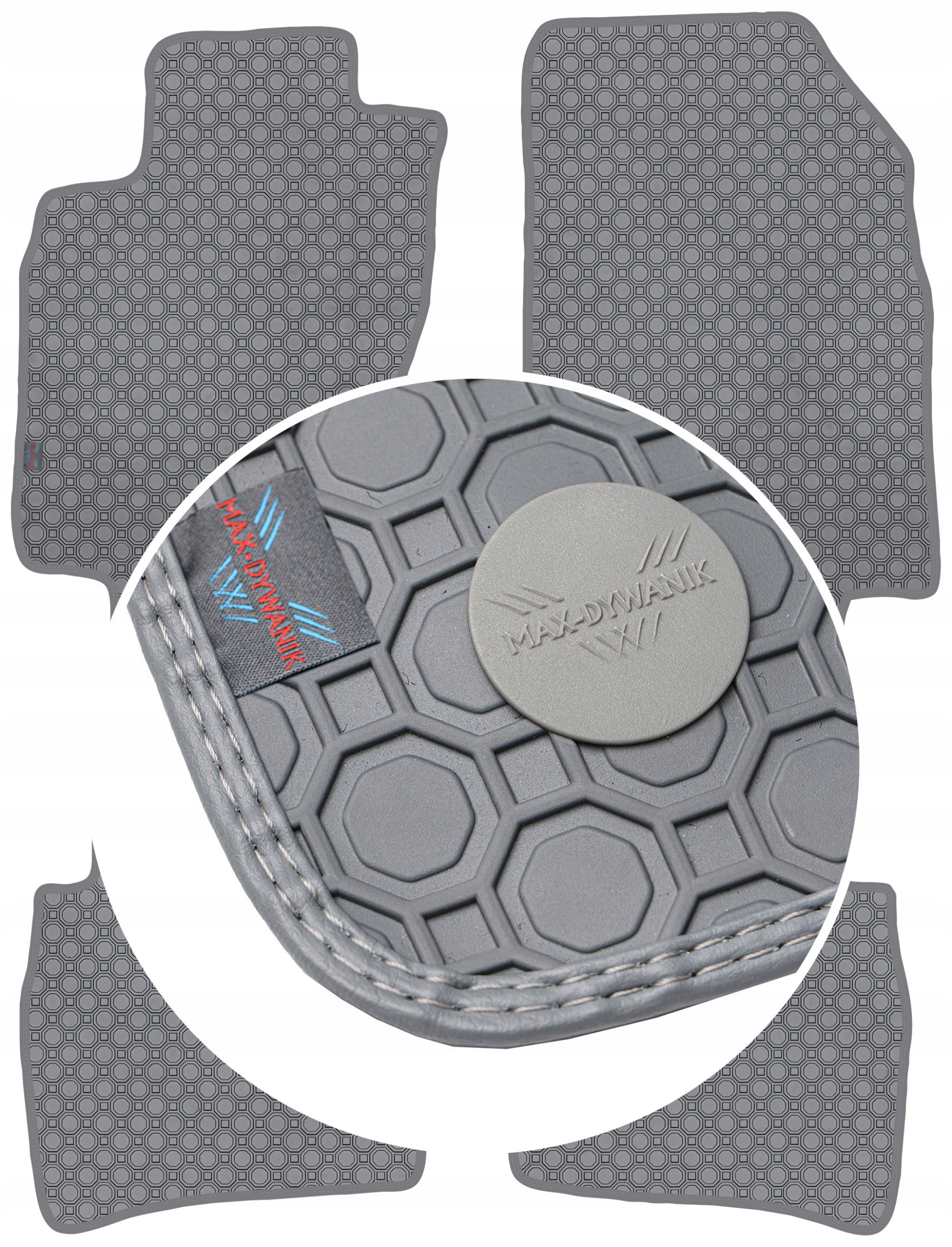 Nissan Note I 2006-2012 Koberce Popielate