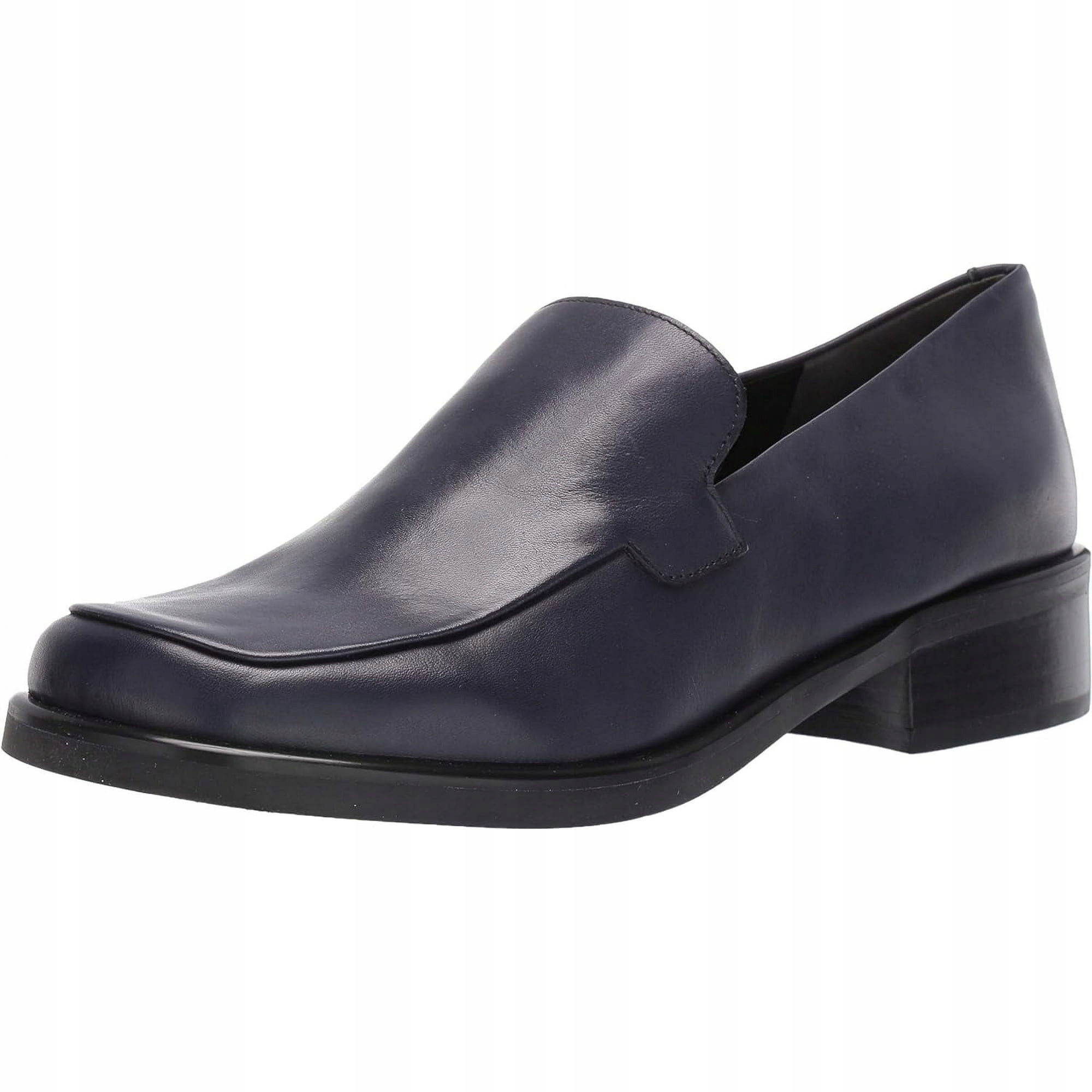 Franco Sarto Tmavě Modré Mokasíny Z Přírodní Kůže Elegantní 38,5 6DA