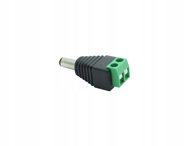 

Wtyk zasilania kamera cctv led 2,1/5,5 dc złącze