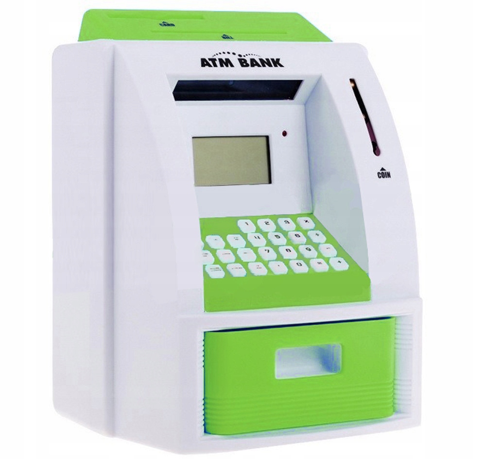 

Bankomat Edukacyjna Polska Skarbonka Monety LCD Pl