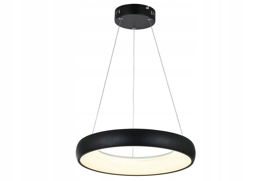 Čierna Ring Led elegantná lima do obývačky
