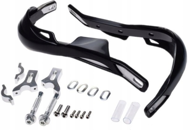 Handbary osłony rąk dłoni czarne ENDURO CROSS ATV