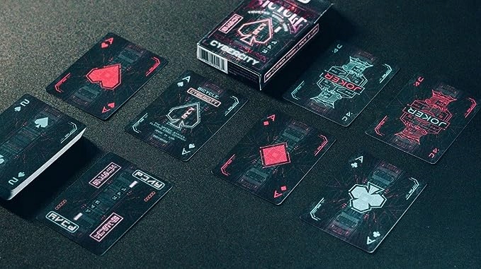 Karty do gry BICYCLE CYBERPUNKT CYBERCITY 1 TALIA Wydawca Bicycle