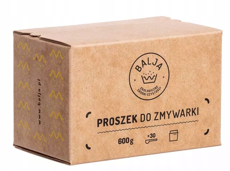 

Proszek do zmywarki 0,6kg Eco Vege wydajny 30 myć