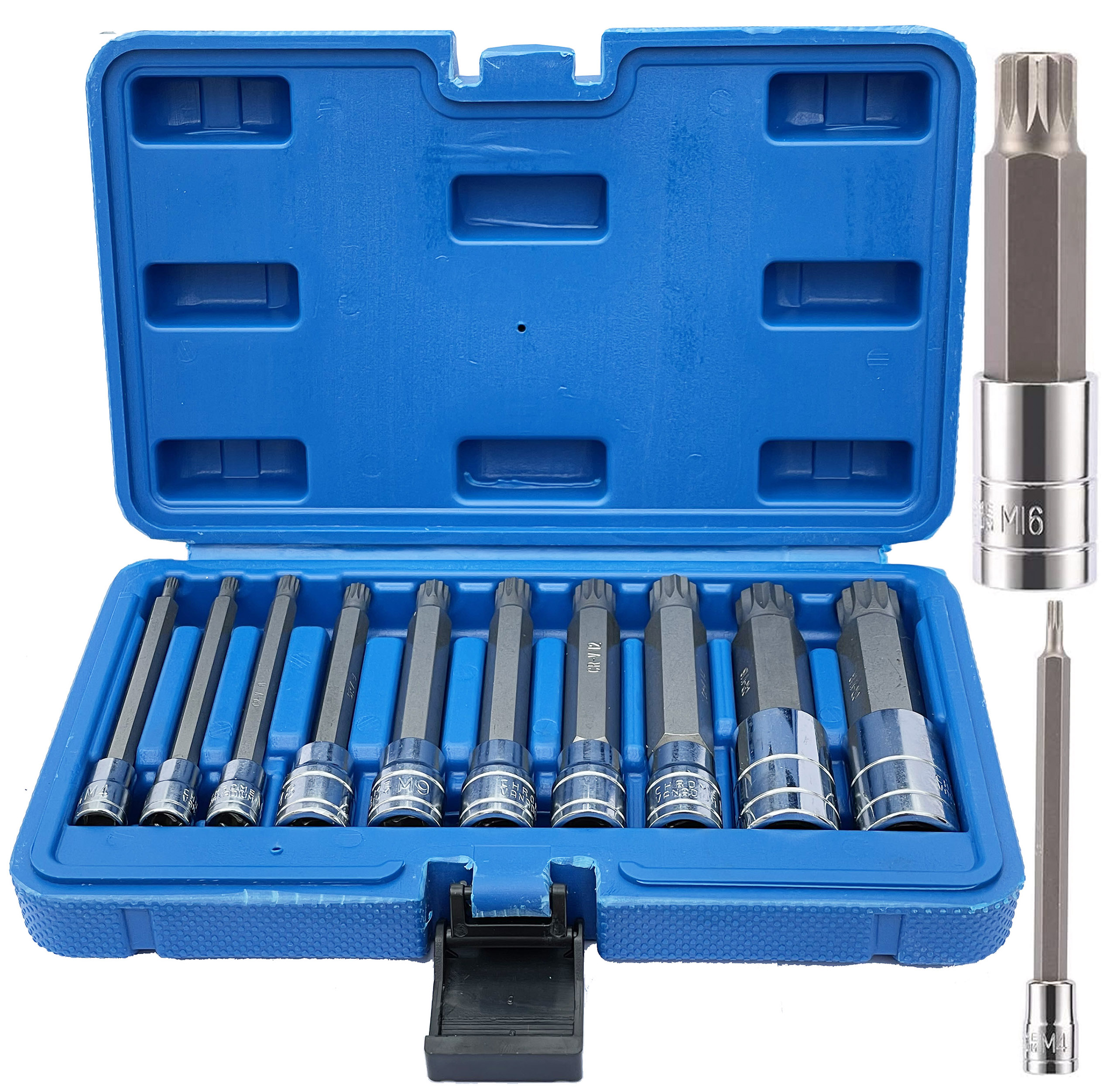 

Nasadki Klucze Spline M4-M18 1/4 3/4 1/2 10 Ele