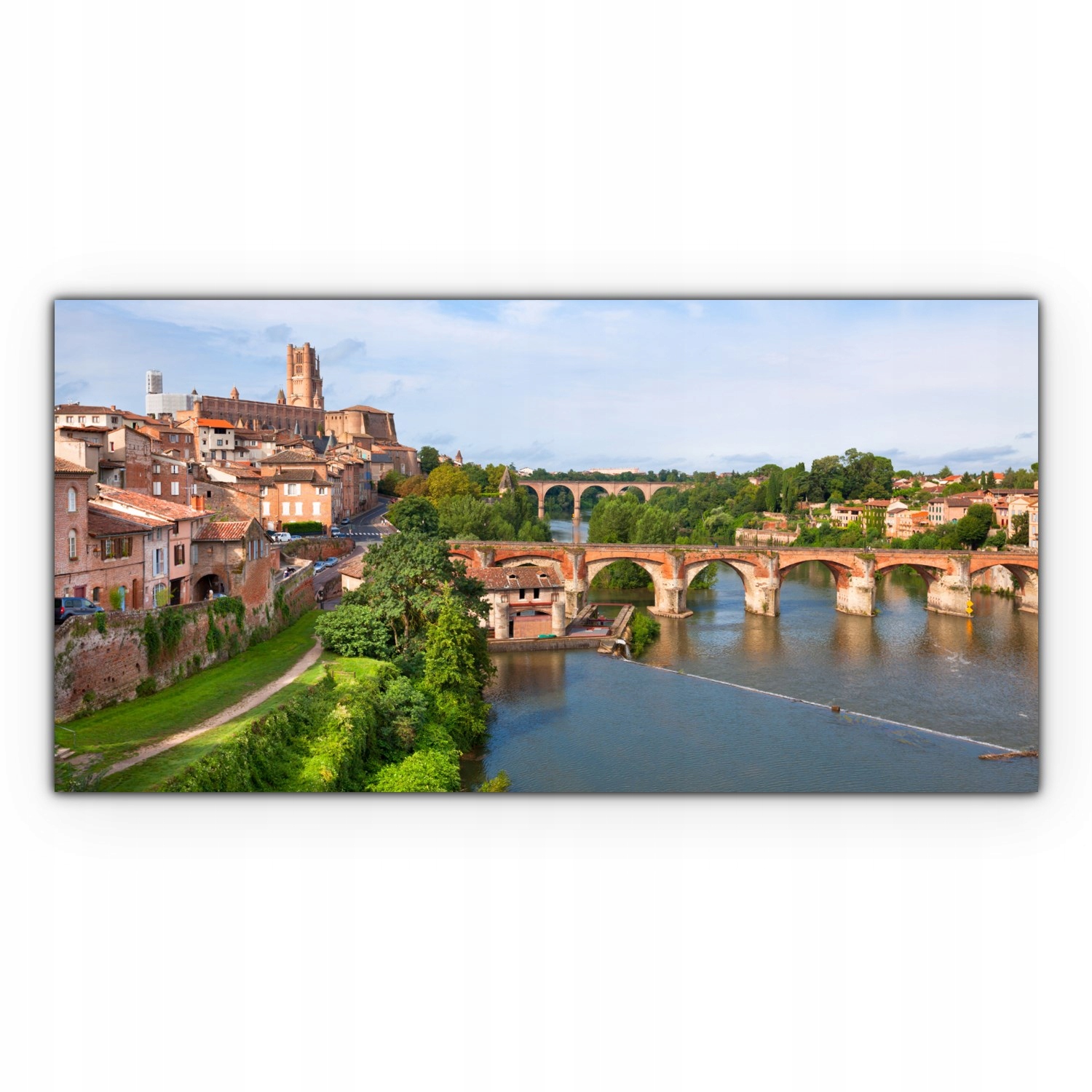 

Obraz na płótnie z foto 120x60 Albi Francja Miasto
