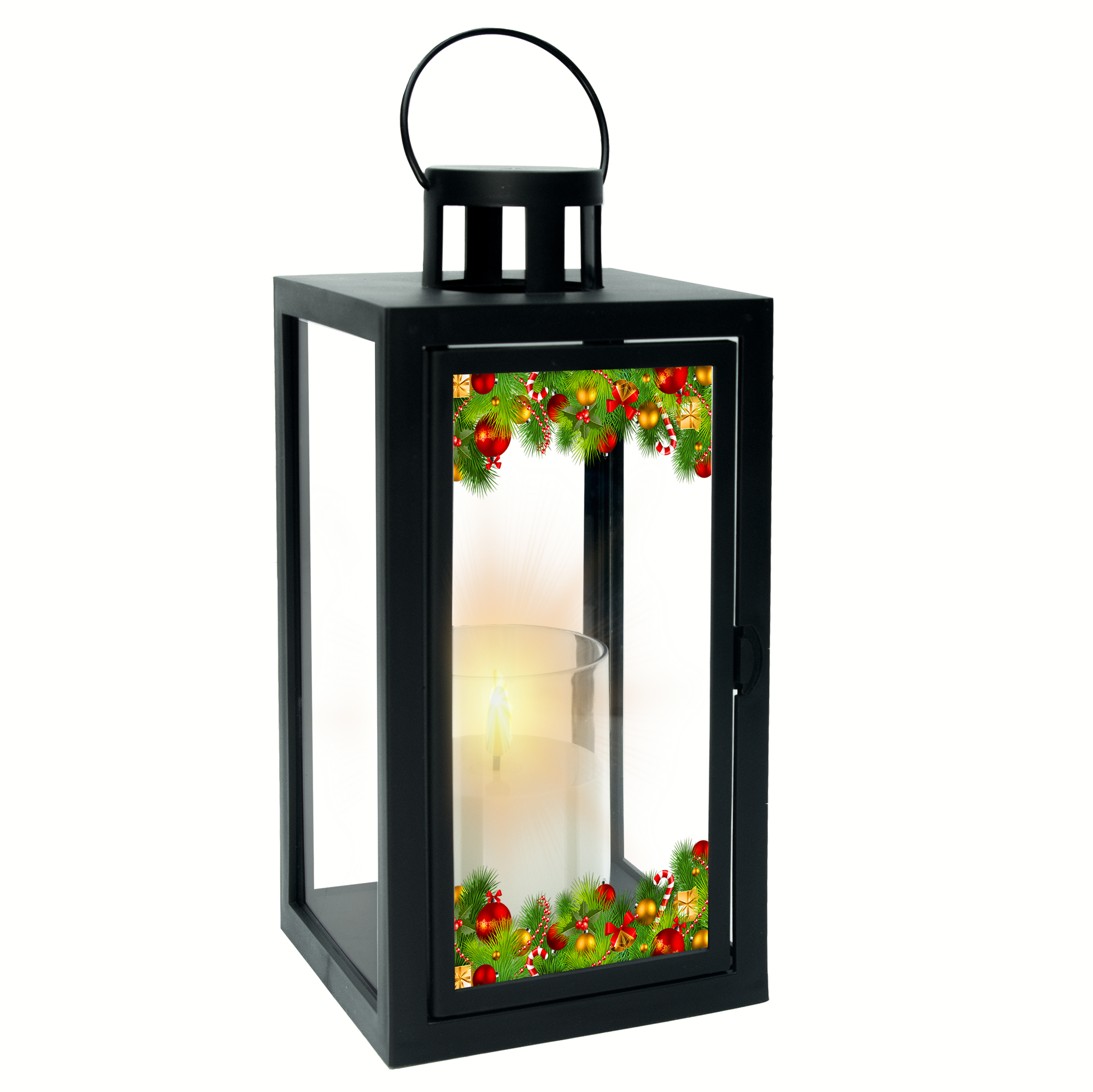 LATARENKA ŚWIĄTECZNA DEKORACYJNA NA ŚWIĘTA LAMPION OGRODOWA LATARNIA