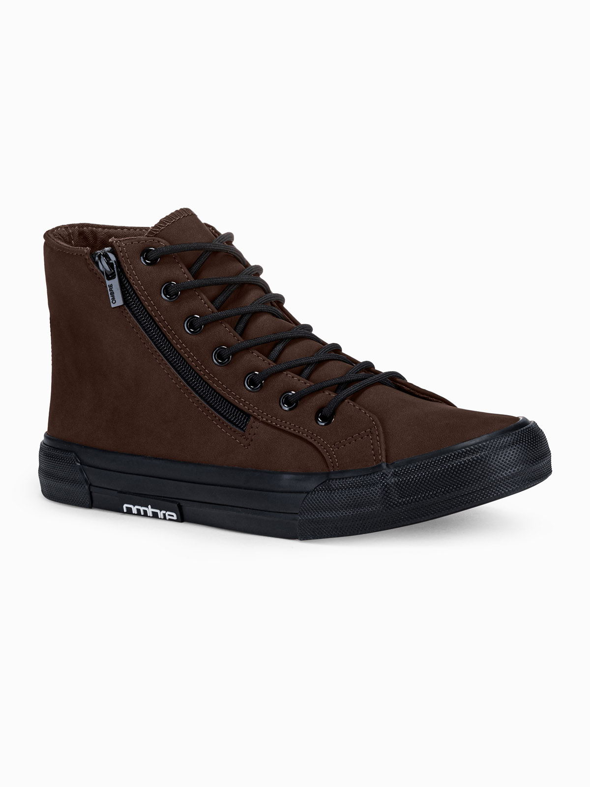 

Trampki męskie sneakersy wysokie T352 c. brąz 44