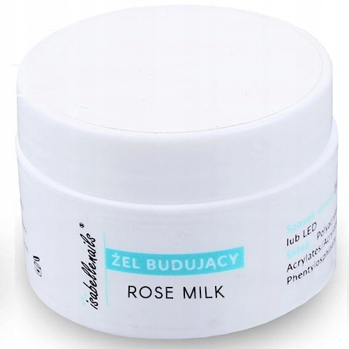 

Żel Budujący Rose Milk 30ml Uv Led IsabelleNails