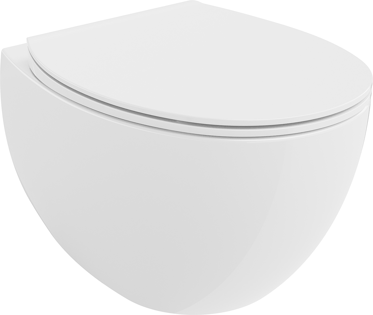 Miska wc wisząca Rimless Mexen Egg deska wolnoopadająca wypinana biała