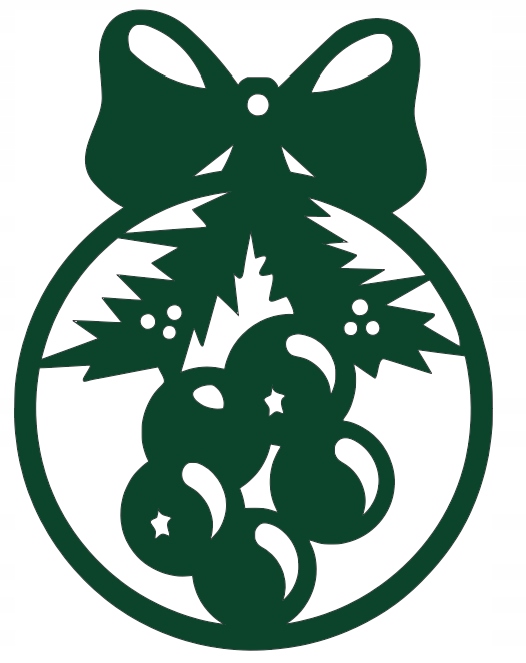 

Ś11 Zawieszka świąteczna Ażur ozdoba Święta Boże