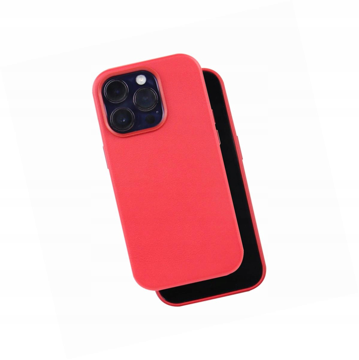 Etui nakładka Mag Leather MagSafe do iPhone 13 Pro Max na tył z wyściułką