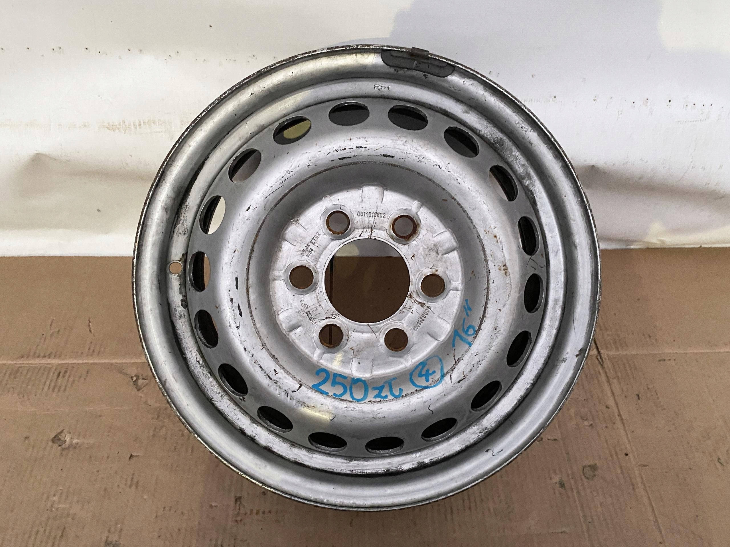SPRINTER 906 CRAFTER 06- disk STALOWA SREBRNA 16" 6.5Jx16H2