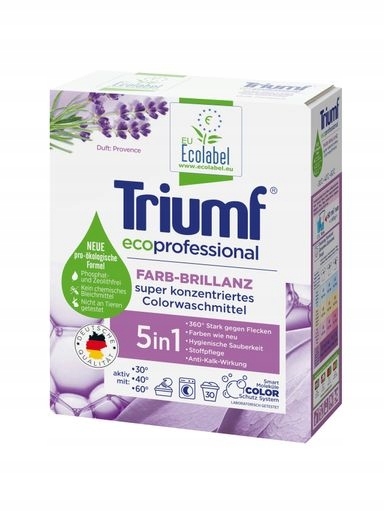 Levně 3X Prášek na praní Triumf Color 30 praní 1,8 kg