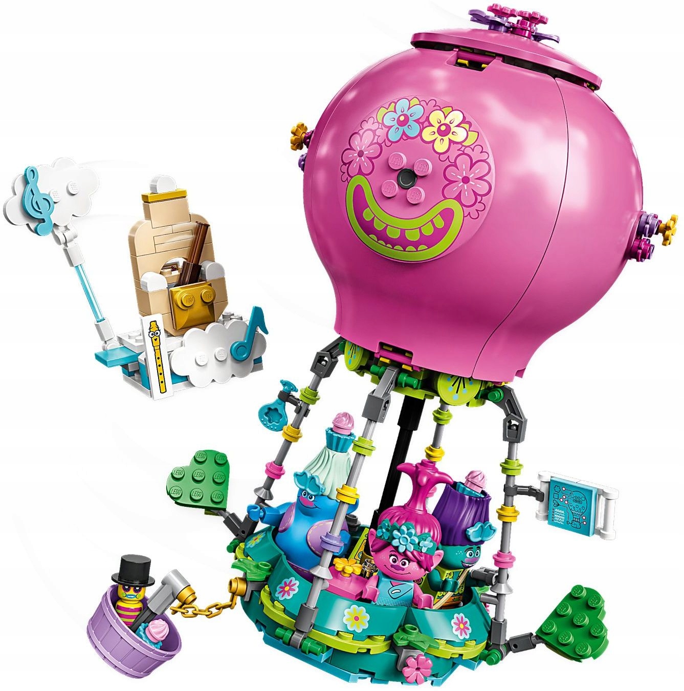 LEGO TROLLE 41252 TROLLS TROLE BALON POPPY klocki Marka LEGO