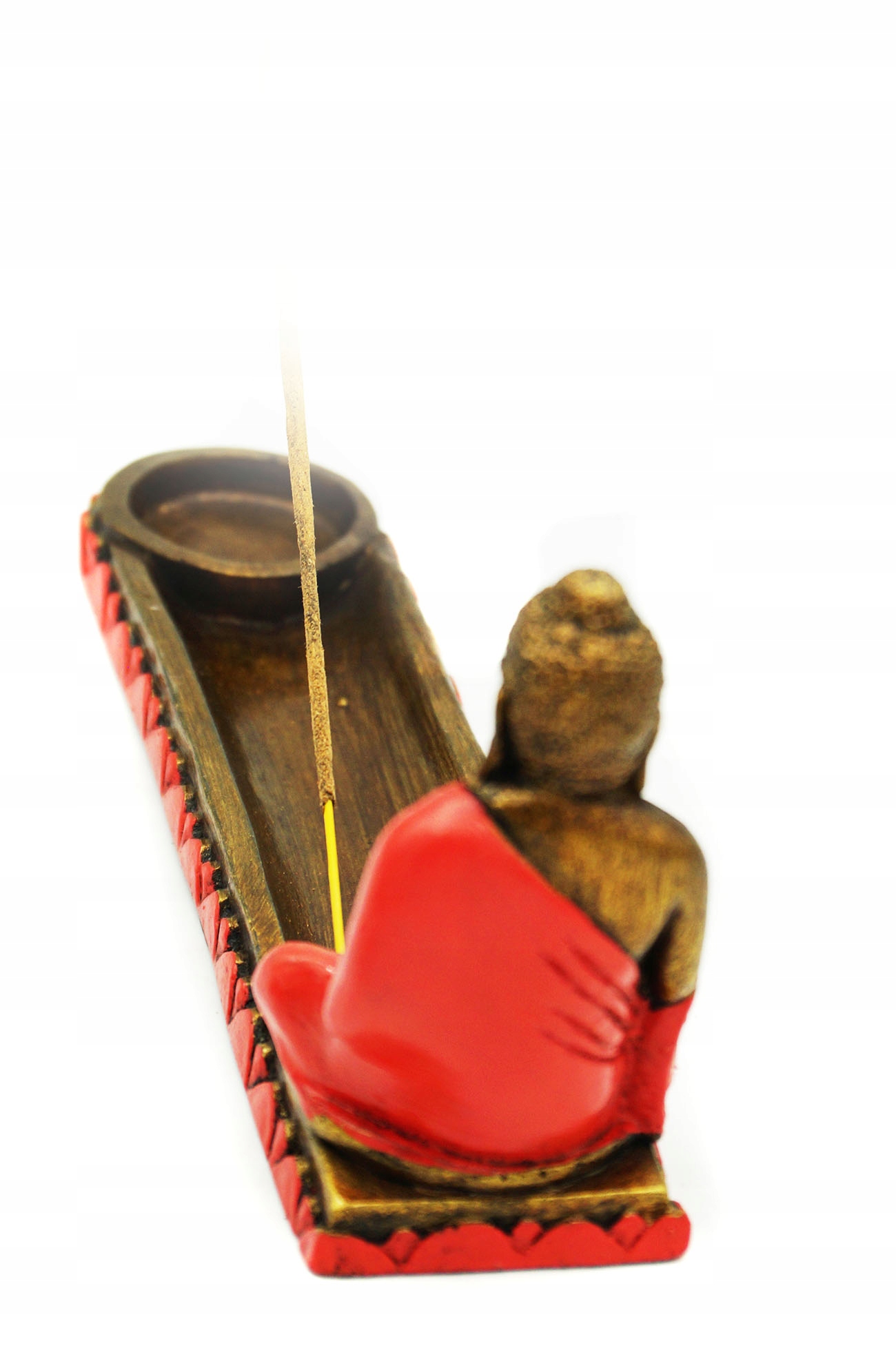 PODSTAWKA NA KADZIDŁA FIGURKA BUDDY ŻYWICA PREZENT Marka inna