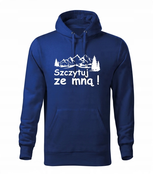 

Bluza z kapturem Szczytuj Ze Mną Góry Tatry