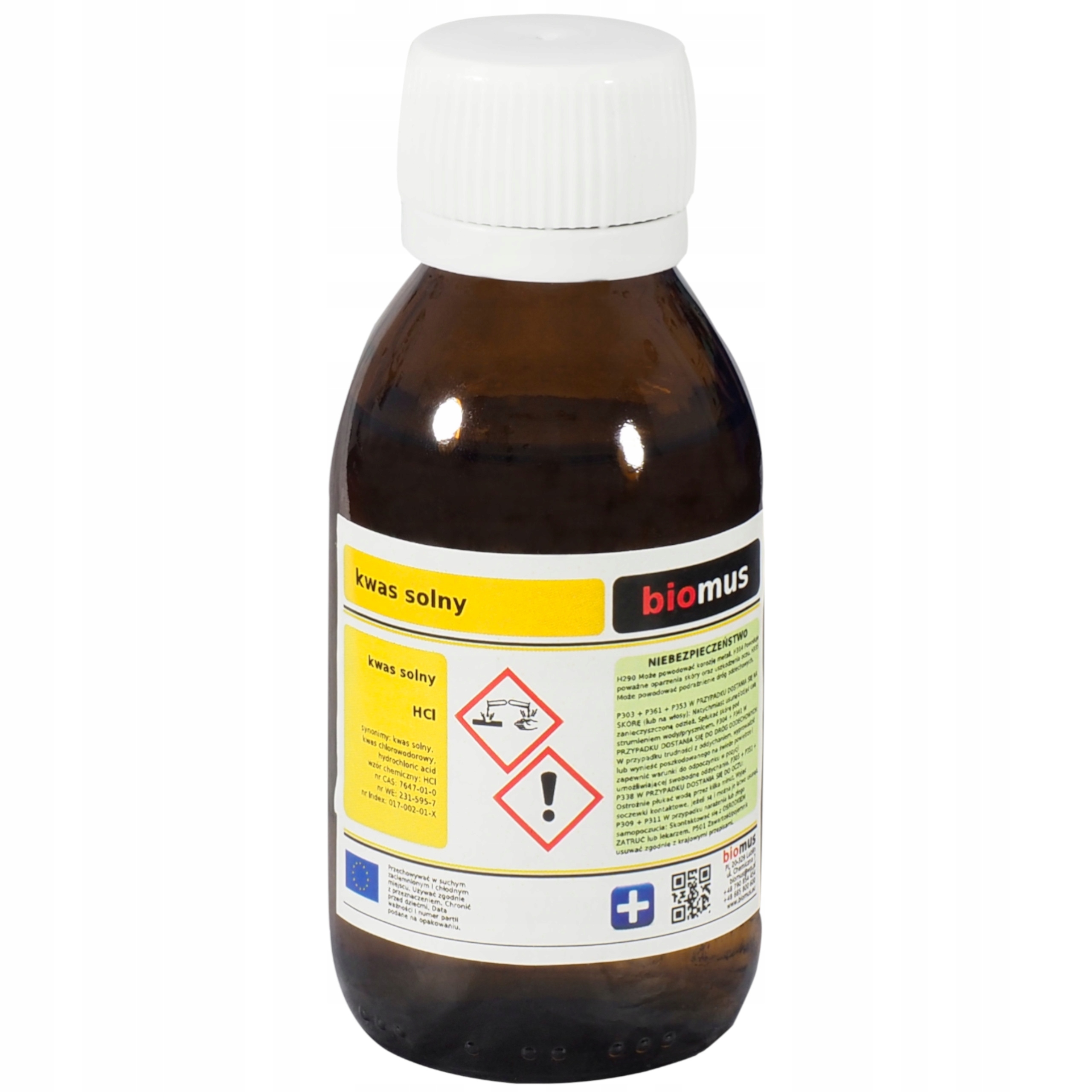 

Kwas Chlorowodorowy Solny 4% aktywator mms 100ml
