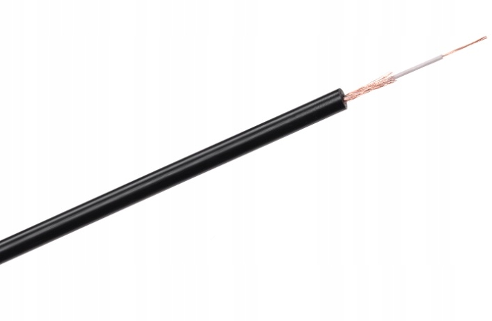 

Przewód kabel mikrofonowy 1c żyła Mono 4mm mb(1123